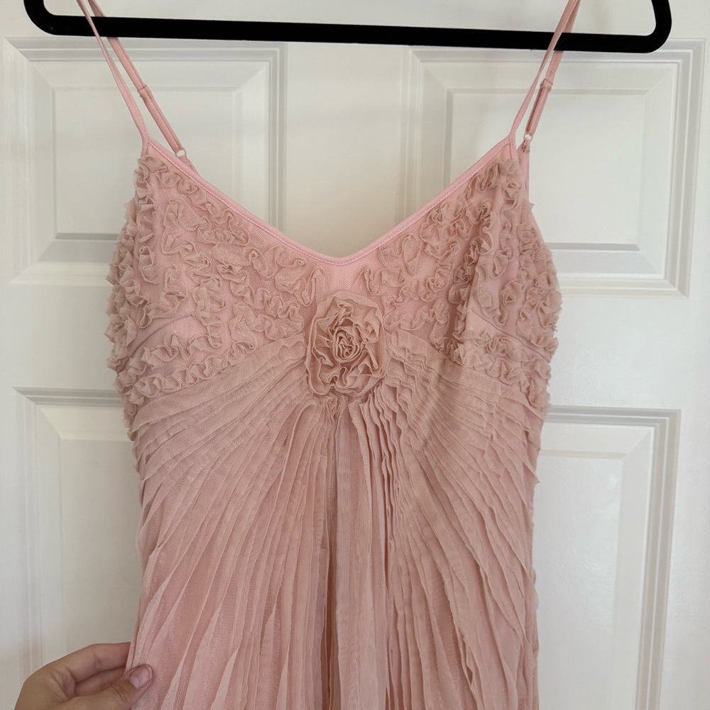 Sue Wong Vintage Pink Cocktail Dress - Picture 2 of 4